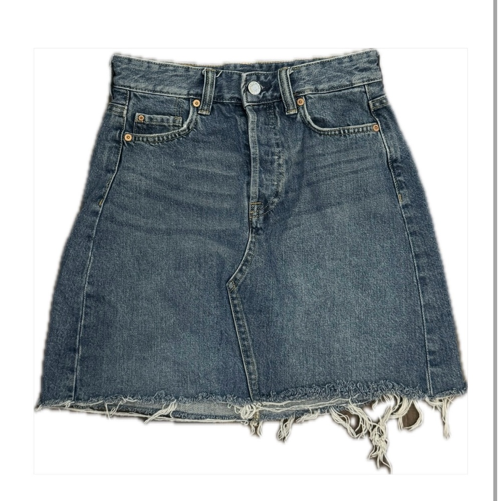 Denim skirt